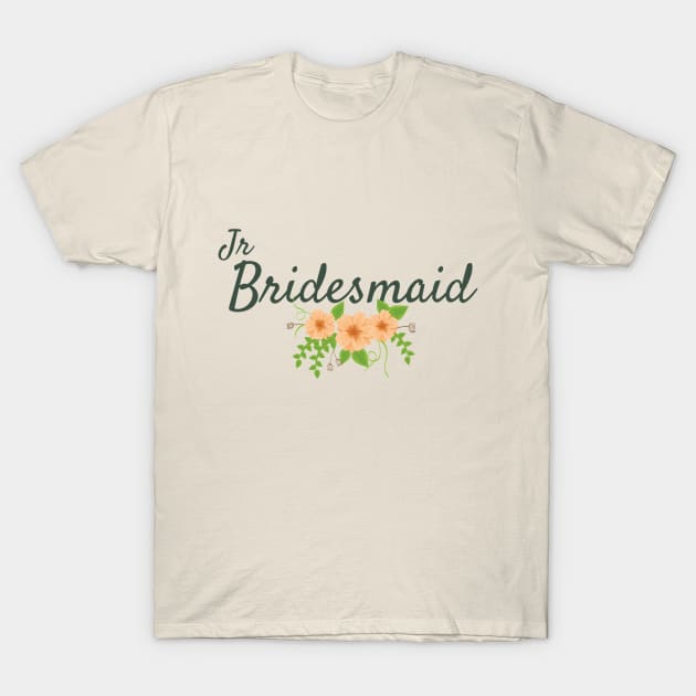 Jr Bridesmaid T-Shirt by frtv